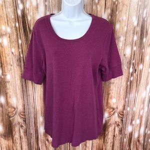 Sonoma Purple ¾ Sleeve Tee